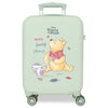Maleta trolley verde de Winnie the Pooh Disney con cuatro ruedas