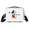 Neceser blanco de ABS con Mickey Disney en diseño 3D