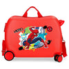 Maleta trolley roja de ABS con diseño de Spider-Man