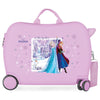 Maleta trolley rosa Frozen Disney con Elsa, Anna y Olaf