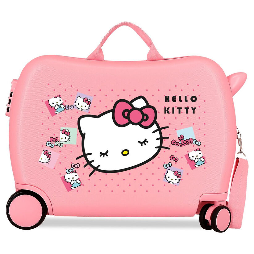 Maleta trolley rosa Hello Kitty Bows de 50 cm