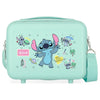 Neceser ABS verde menta de Stitch Disney adaptable a trolley