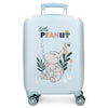 Maleta trolley azul claro Dumbo Disney con cuatro ruedas dobles