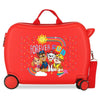 Maleta trolley roja Paw Patrol Forever Fun con ruedas dobles