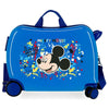 Maleta trolley azul de ABS con diseño de Mickey Mouse Disney