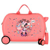 Maleta trolley ABS rosa coral de Minnie Disney Loving Life