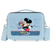 Neceser azul de ABS Road Trip con Mickey Disney