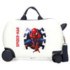 Maleta trolley ABS Spider-Man Marvel Attack blanca de 45 cm