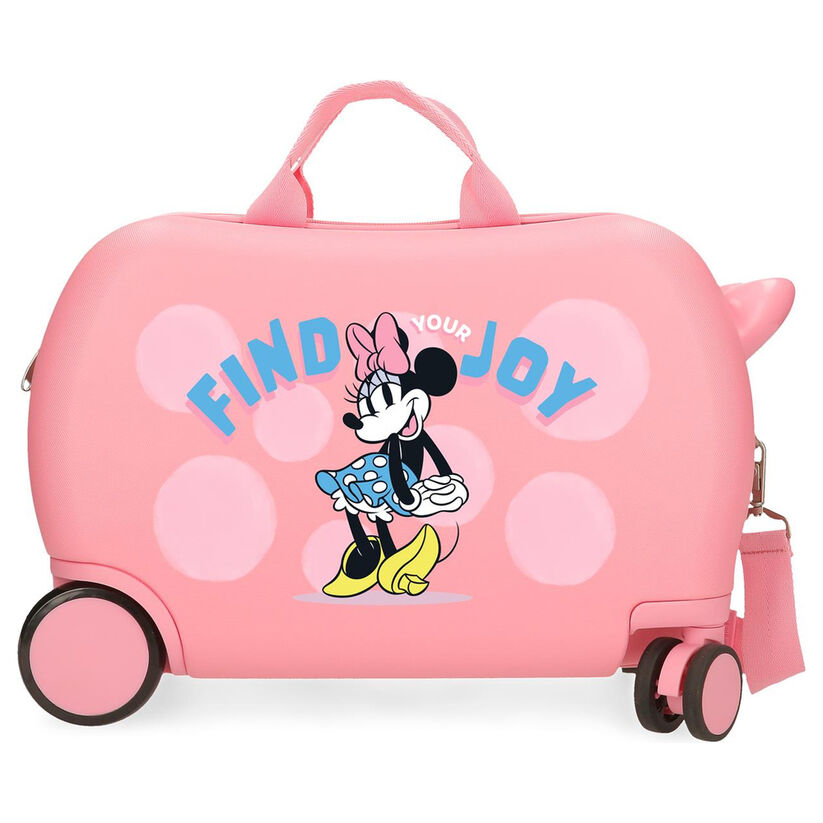 Maleta trolley rosa Minnie Disney Find Your Joy de 45 cm