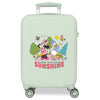 Maleta trolley ABS Minnie Disney Sunshine verde claro de 50 cm