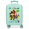Maleta trolley ABS Spidey Dino-Webs Marvel en verde agua