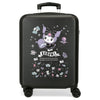 Maleta trolley negra Kuromi Fortune Telling de 55 cm