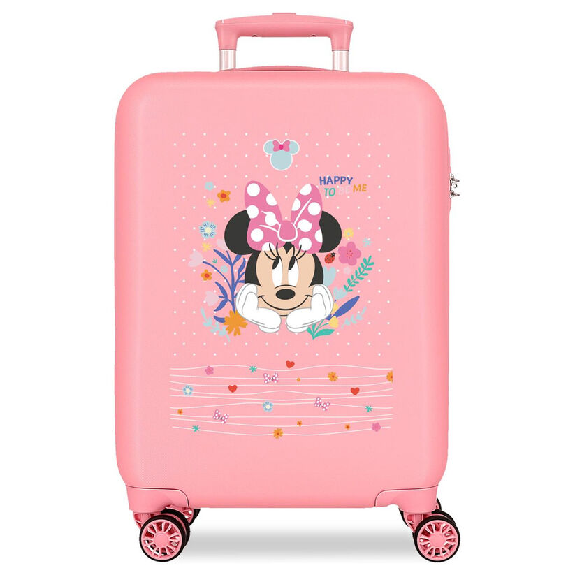 Maleta trolley rosa Minnie Disney Happy To Be Me de 55 cm - 2