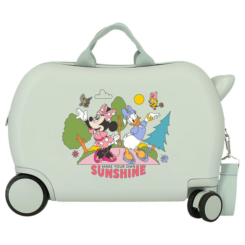 Maleta trolley ABS Minnie y Daisy Disney Sunshine en verde claro - 2