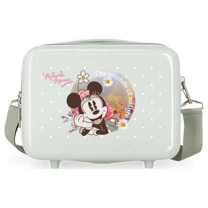 Neceser ABS verde claro de Minnie Disney Wild Nature