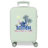 Maleta trolley verde Stitch Disney Just Chill de 50 cm
