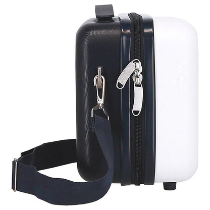 Neceser ABS Monsters Movom blanco con asa y bandolera - 2