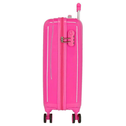 Maleta trolley rosa de ABS con diseño de Minnie Disney - 2
