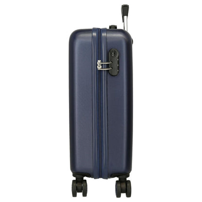 Maleta trolley ABS Marvel Avengers azul marino con cuatro ruedas - 2