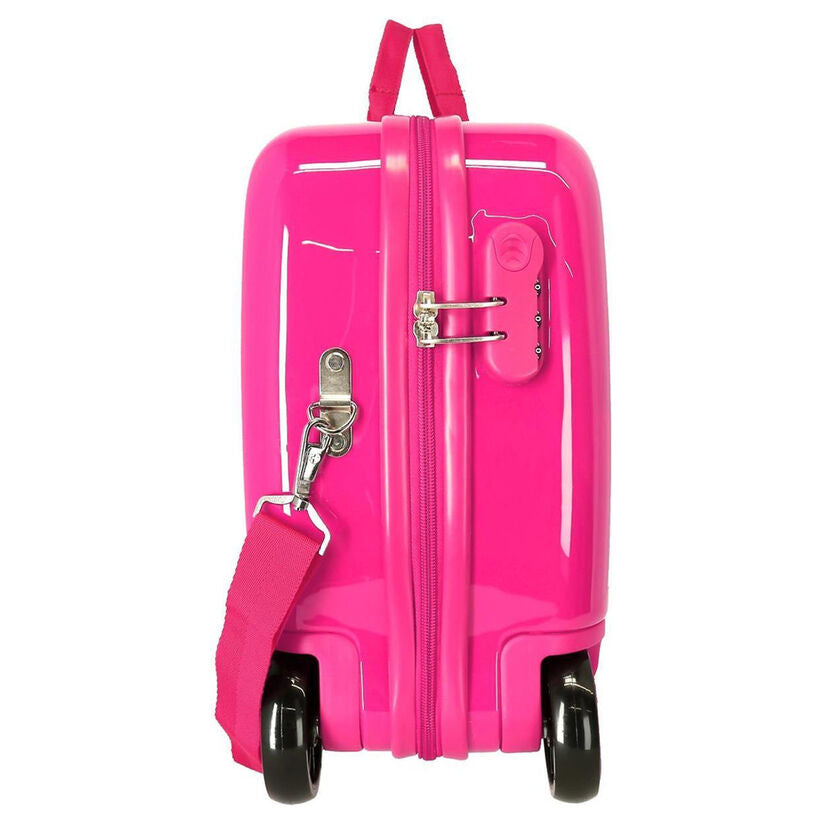 Maleta trolley rosa de Skye Paw Patrol con cuatro ruedas - 2
