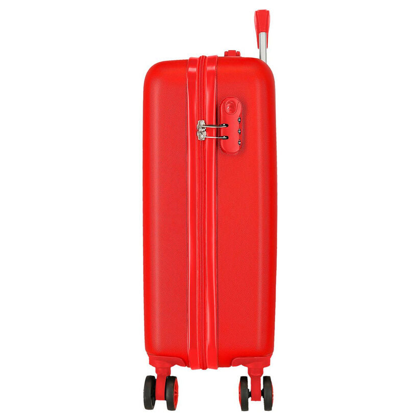 Maleta trolley roja de ABS con diseño de Mickey Disney - 2