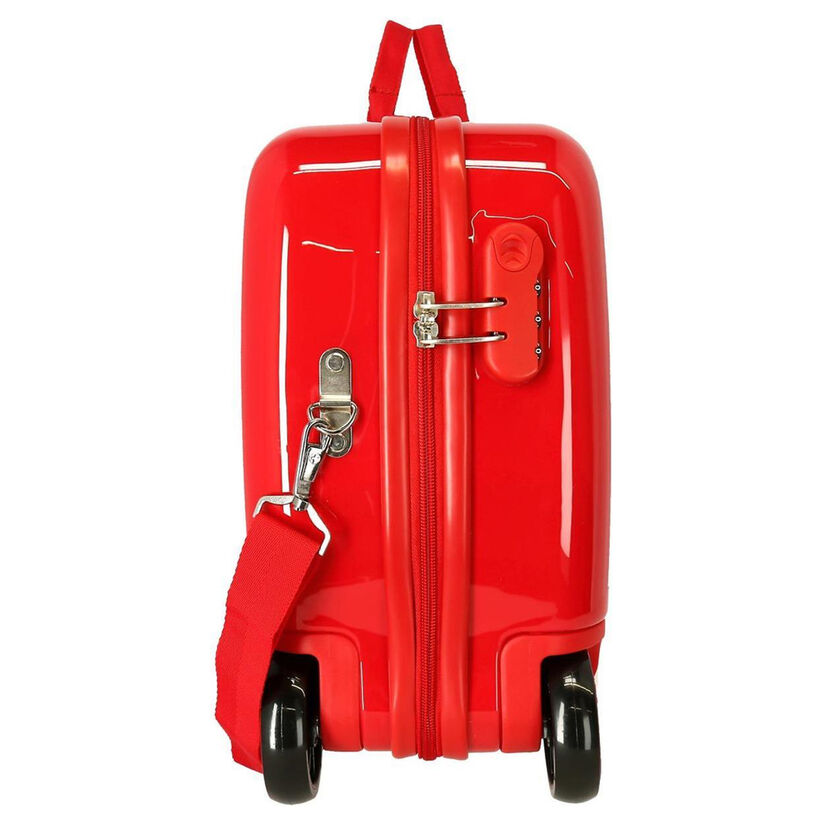 Maleta trolley ABS roja de Mickey Disney con cuatro ruedas dobles - 2