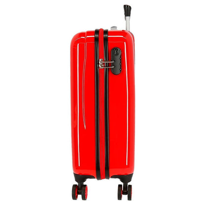 Maleta trolley roja de Spider-Man Marvel con cuatro ruedas - 2
