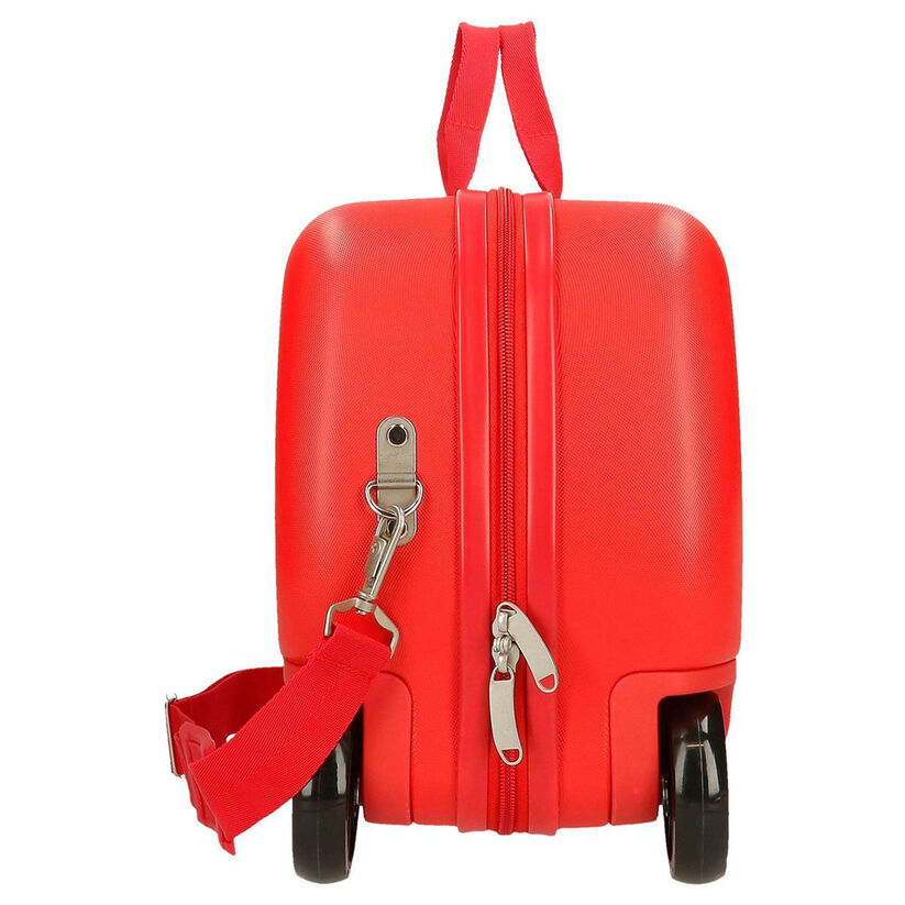 Maleta trolley roja de ABS con Mickey Disney Best Friends Together - 2