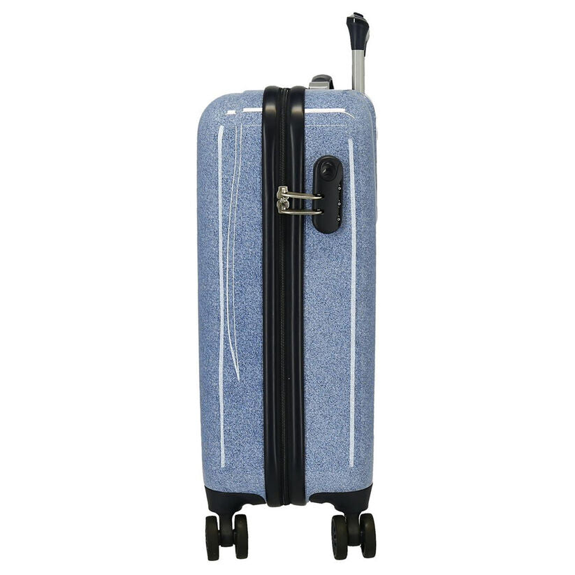 Maleta trolley ABS Minnie Disney azul con diseño One In A Million - 2