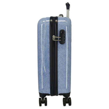 Maleta trolley ABS Minnie Disney azul con diseño One In A Million - 2