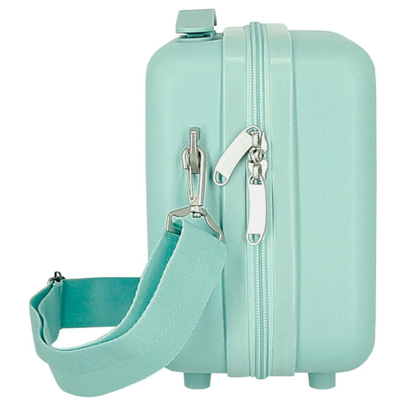 Neceser ABS verde menta de Stitch Disney adaptable a trolley - 3