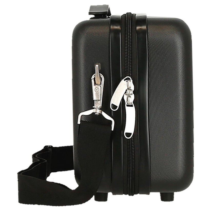Neceser negro de ABS Kuromi Retropop adaptable a trolley - 2