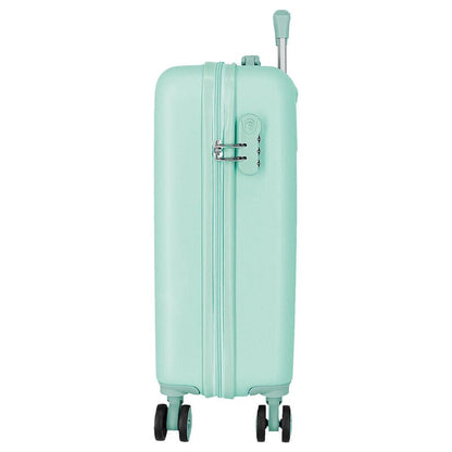 Maleta trolley Frozen Disney verde agua con Elsa y Olaf - 2