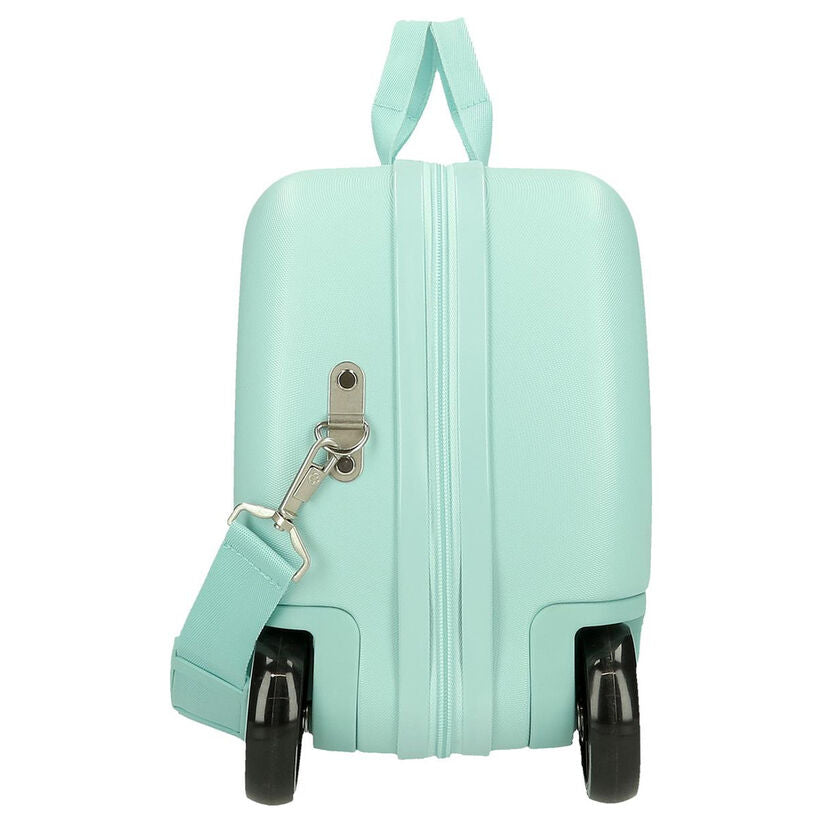 Maleta trolley Frozen Disney turquesa con Elsa y Olaf - 2