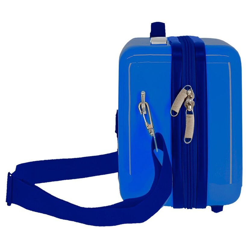 Neceser azul de ABS Paw Patrol con asa y correa lateral - 2
