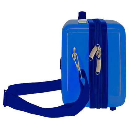 Neceser azul de ABS Paw Patrol con asa y correa lateral - 2