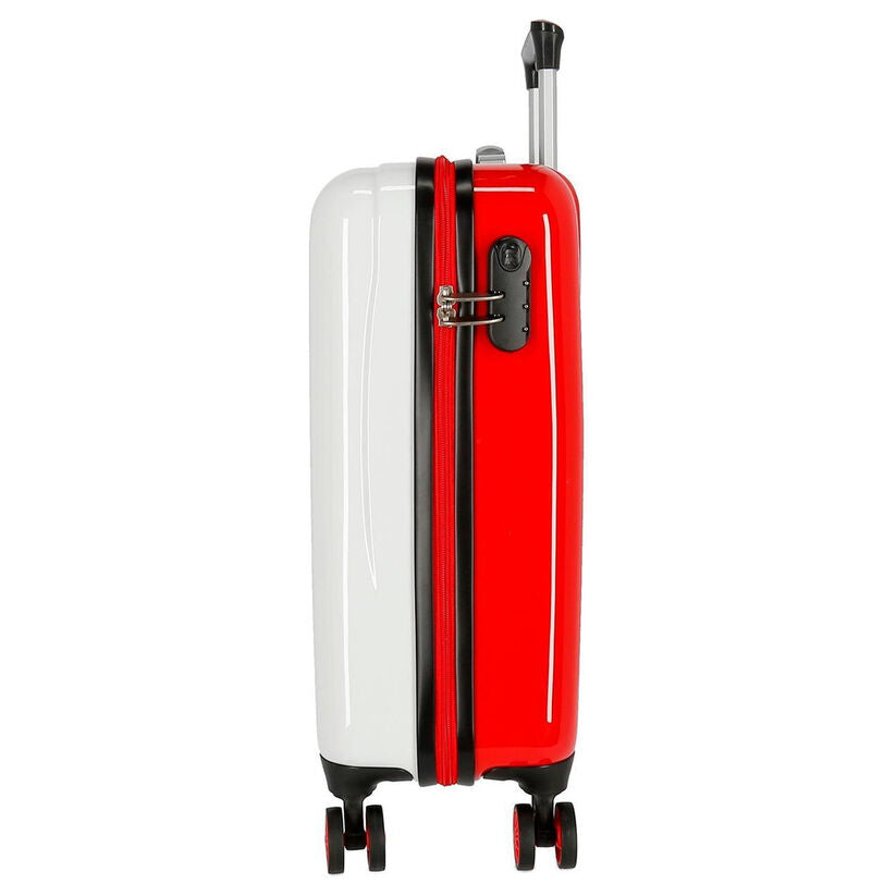 Maleta trolley blanca Dumbo Disney Circus con cuatro ruedas dobles - 3