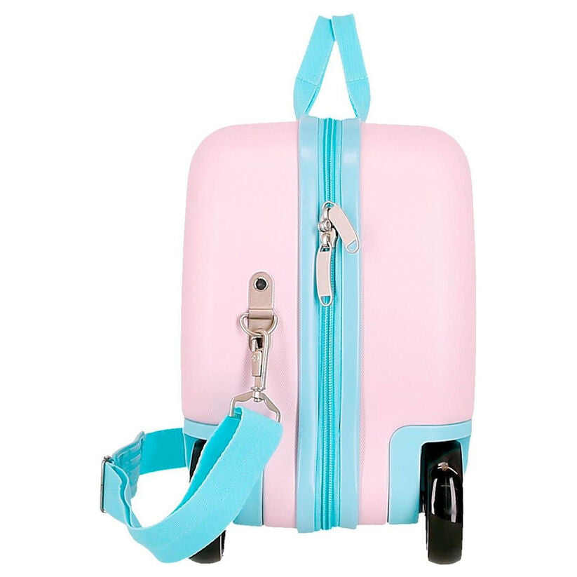 Maleta trolley ABS rosa de Minnie Disney con cuatro ruedas - 3
