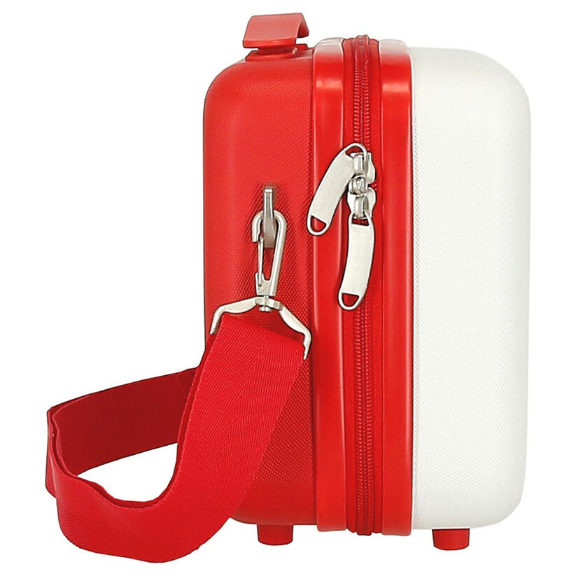 Neceser ABS blanco y rojo con Mickey Mouse Disney - 3