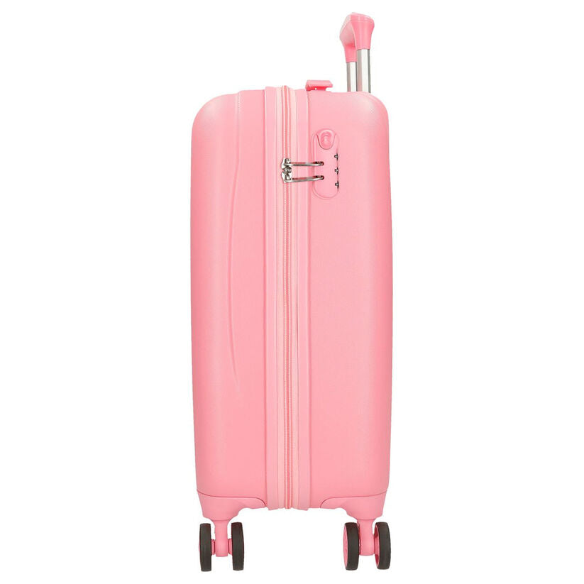 Maleta trolley rosa Minnie Disney Find Your Joy con cuatro ruedas - 2