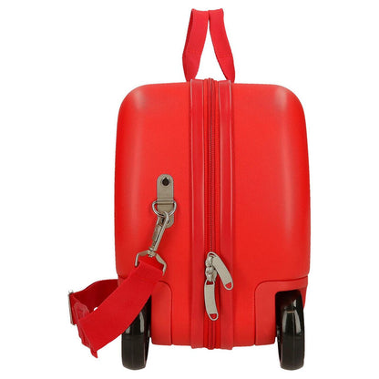 Maleta trolley roja de ABS con diseño de Mickey Disney - 2
