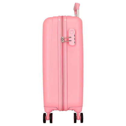 Maleta trolley rosa Stitch Disney de 55 cm - 4