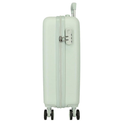 Maleta trolley ABS Stitch Disney verde claro de 55 cm - 4