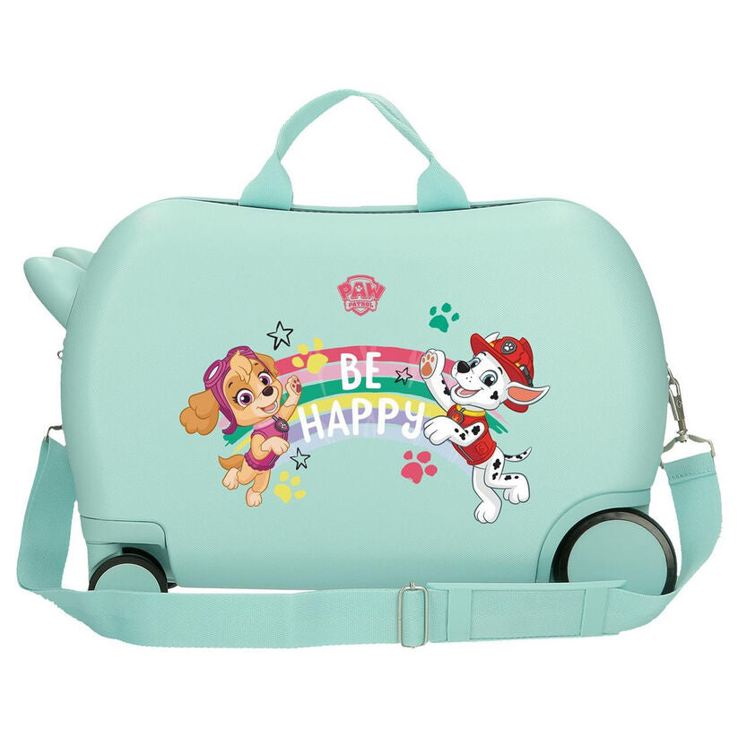 Maleta trolley ABS verde menta Paw Patrol Be Happy con Skye y Marshall - 3