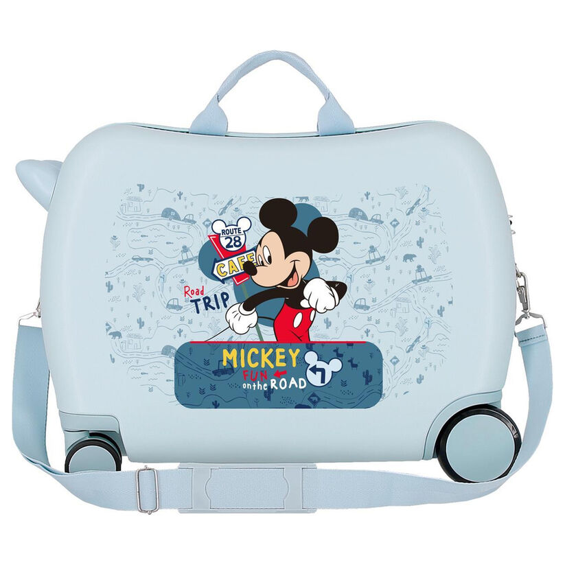 Maleta trolley azul claro de Mickey Disney Road Trip - 4