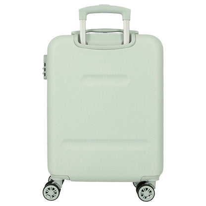 Maleta trolley ABS Hello Kitty verde claro con cuatro ruedas - 4