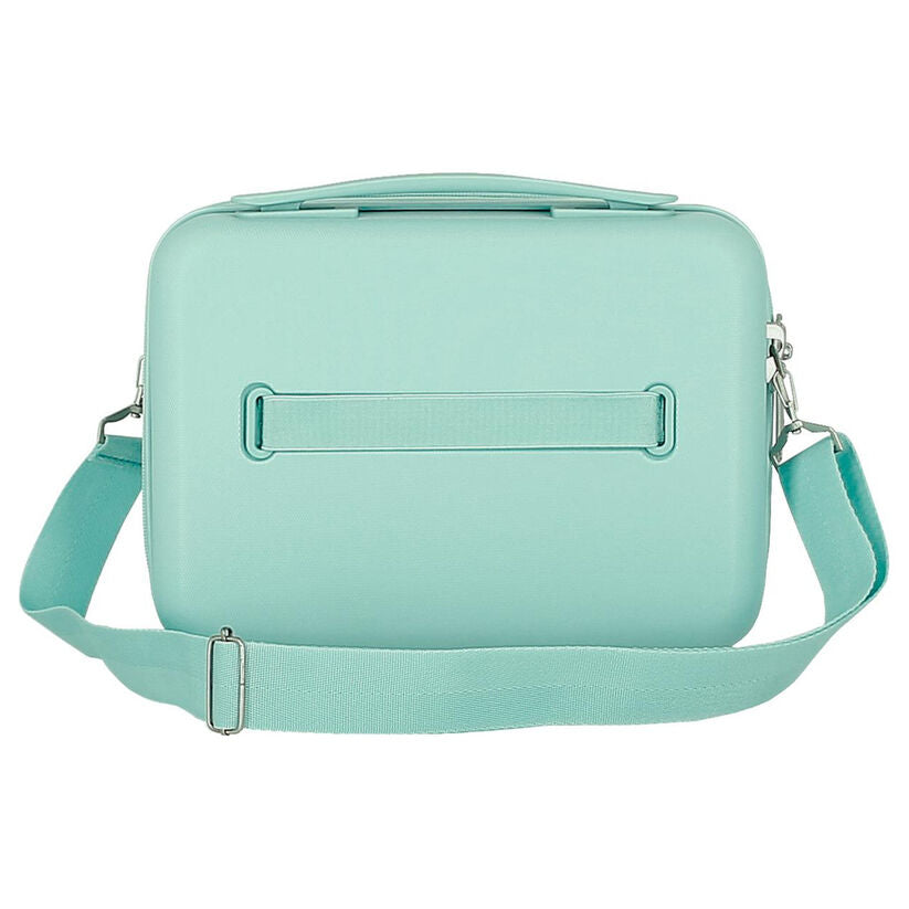 Neceser ABS verde menta de Stitch Disney adaptable a trolley - 4