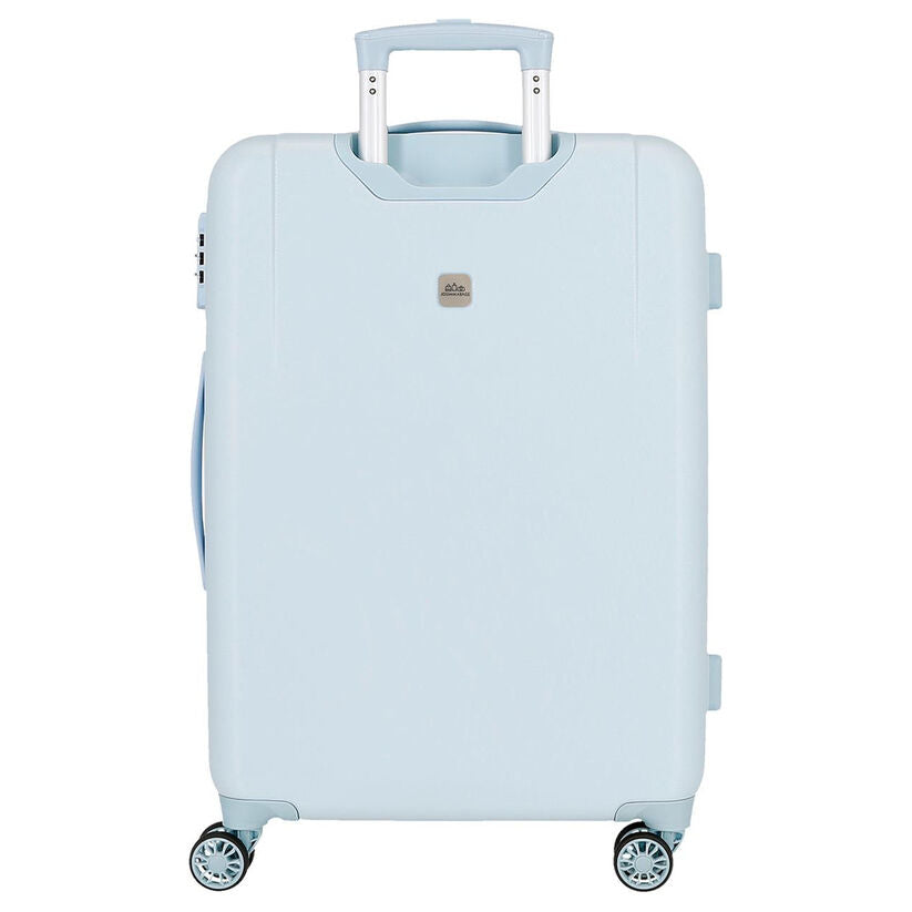 Maleta trolley azul claro de Stitch Disney con tablas de surf - 4