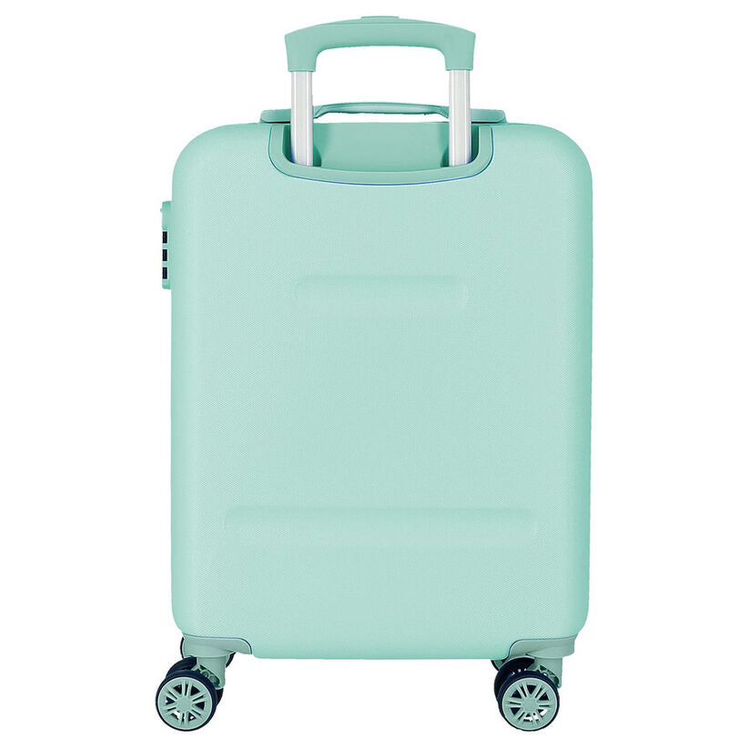 Maleta trolley Frozen Disney verde agua con Elsa y Olaf - 3