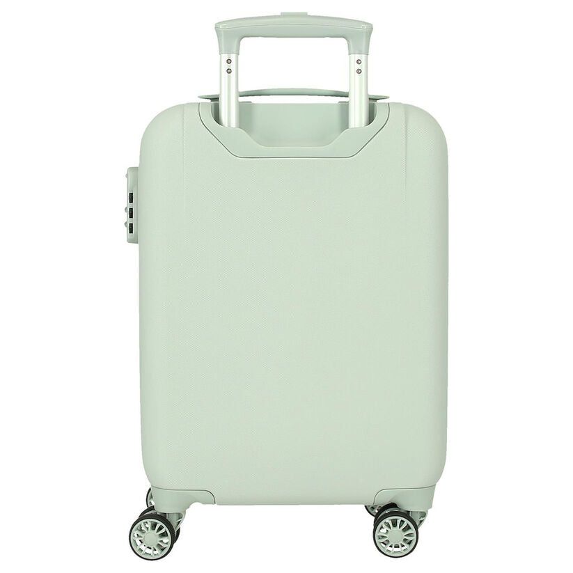 Maleta trolley ABS Disney Stitch Keep Going de 50 cm en verde claro - 5